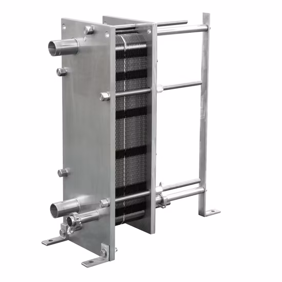 Gl13 SS304/SS316L/Titanium/Smo254/C276 Plate to Plate Heat Exchanger Spare Parts with Good Price